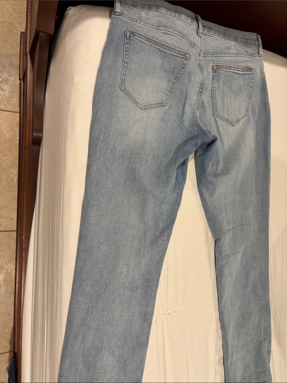 Eddie Bauer Pale Blue Boyfriend Jeans